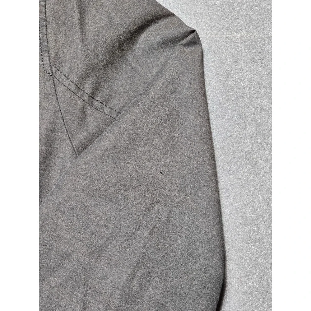 Alfani Red Label Slim Fit Bomber Style Black Jacket, Silver Zippers,‎ Mens 2XL
